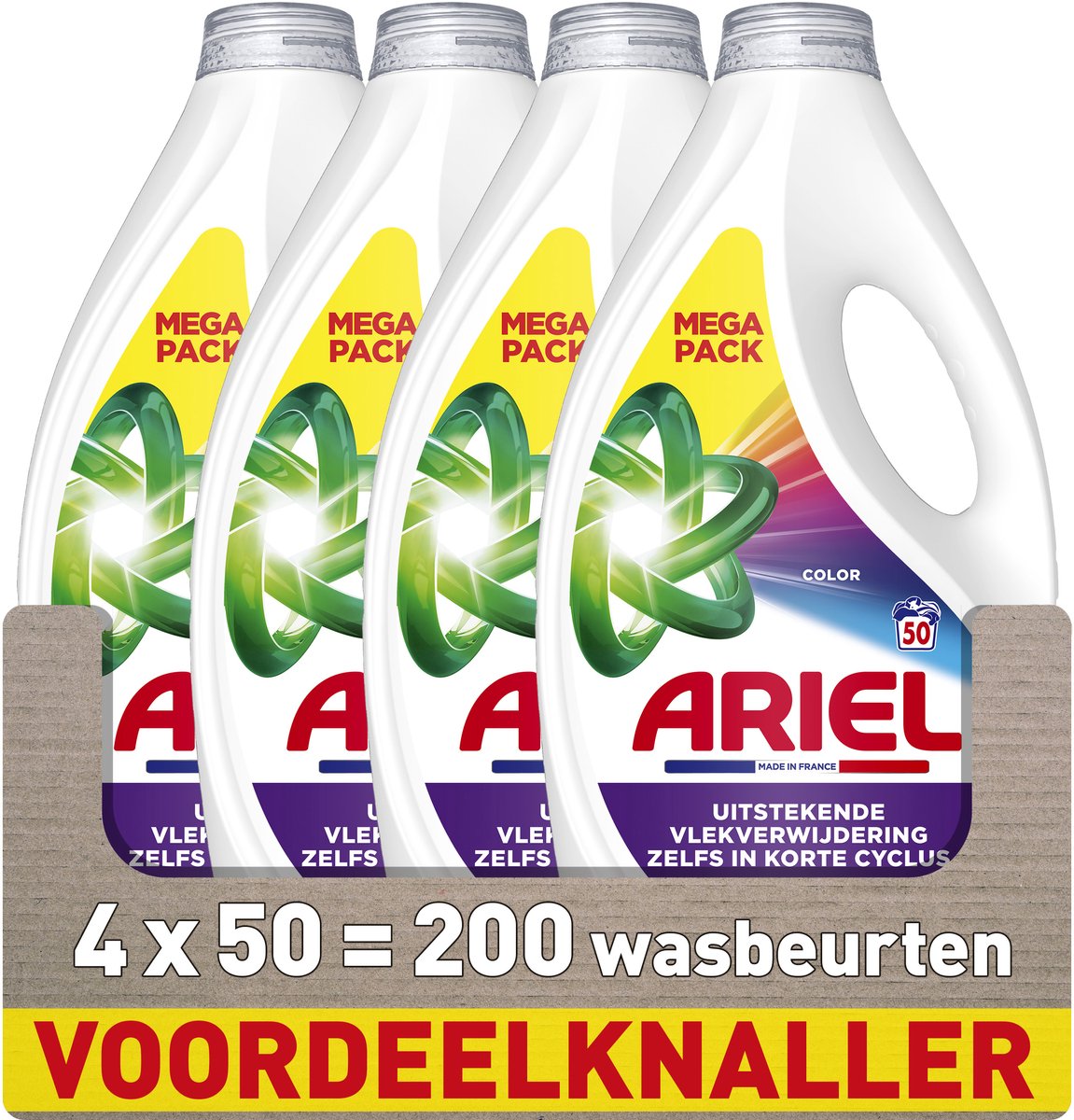 Lessive couleur Ariel - 4 x 50 lavages
