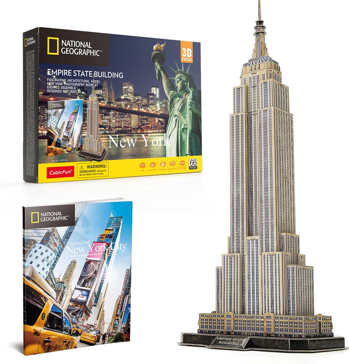 Cubic Fun 3d Puzzle National Geographic Empire Building