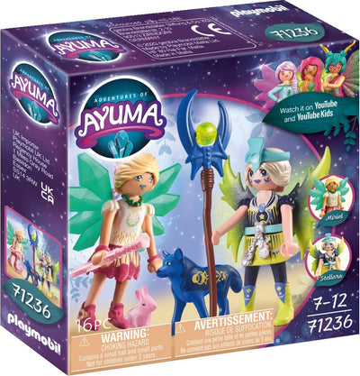 Playmobil Ayuma Crystal and Fairy avec des animaux totém