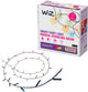 Guirlande lumineuse intelligente Wiz - 20 mètres - lumière blanche et colorée - 160 lumières - 8 zones lumineuses différentes - également pour l'extérieur