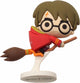 Mini figurine en caoutchouc avec cape rouge nimbus Harry Potter