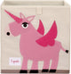 Boîte de rangement 3 pousses - licorne