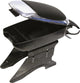 Accoudoir Carpoint universel - chrome noir - avec porte-gobelet de rangement - réglable - amélioration du confort