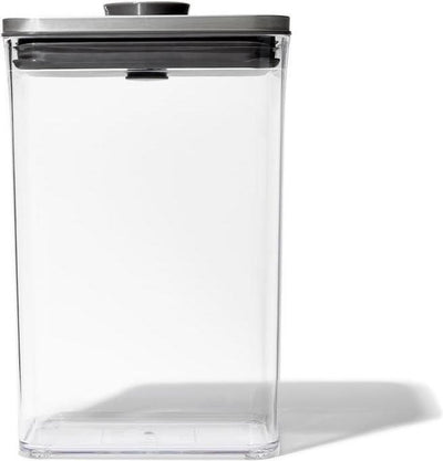 Oxo - conteneur de stockage en acier pop - rectangulaire - moyen - 2,6 litres