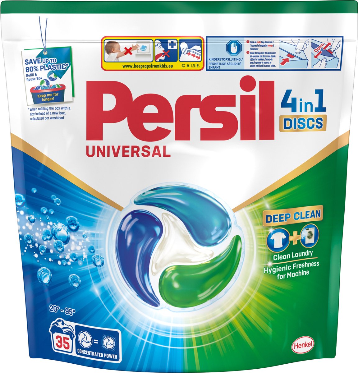 Persil discs universal - washing capsules - 35 washes