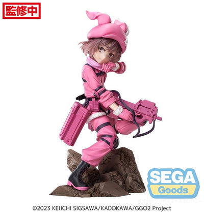 Sega -sword art online statue pvc llenn luminasta 17 cm