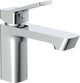 Robinet de lavabo Schütte stilo - mitigeur - avec vidage - chrome