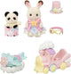 Sylvanian Families 5819 Coffret de jeu pour parc d'attractions - Train avion