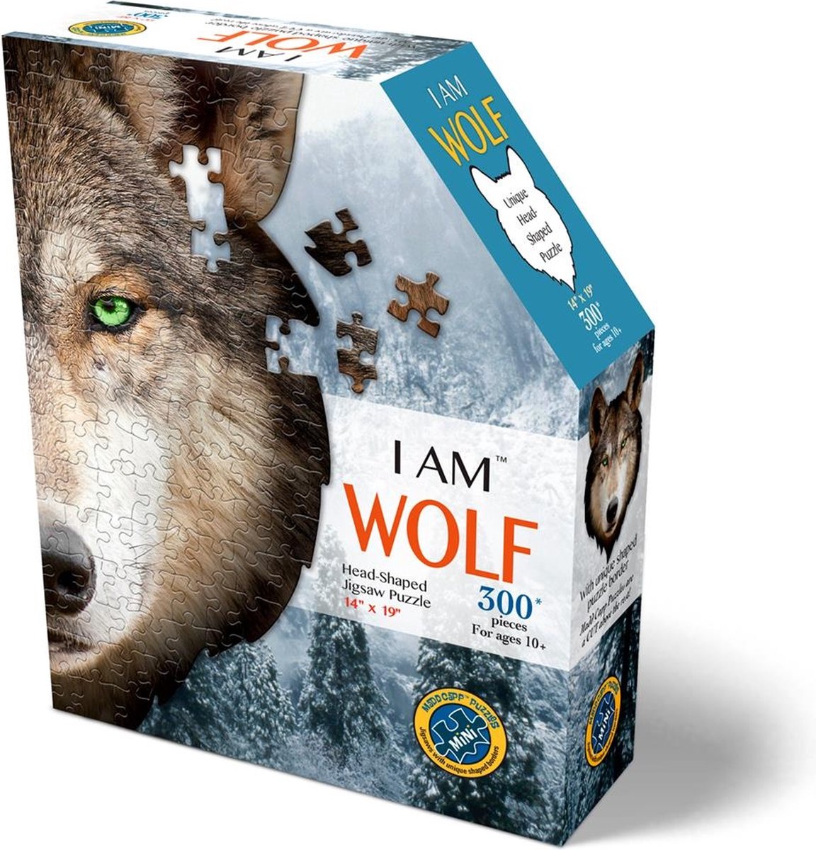 Madd Capp - puzzle je suis puzzle mini loup 300 pcs