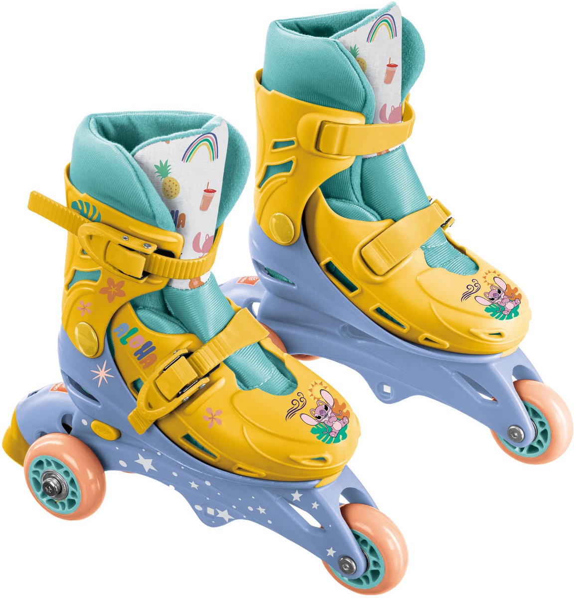 Patins à roulettes Mondo 3 roues stitch - taille 29-32cm
