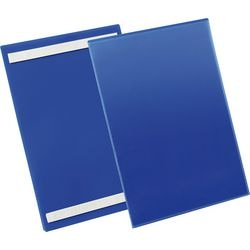 Pochette pour documents autocollante durable 179707 pp bleu foncé