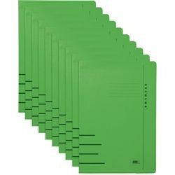 Dossier à clips Djois secolor folio carton vert 10 pièces