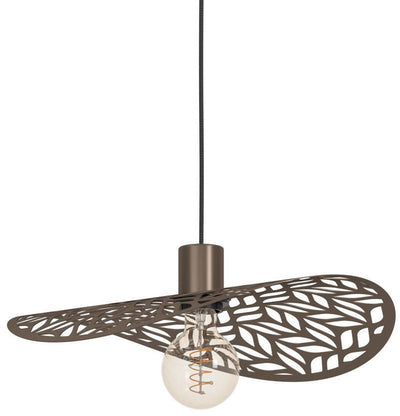 Lampe à suspension Eglo swaby - e27 - ø 40 cm - bronze