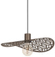 Lampe à suspension Eglo swaby - e27 - ø 40 cm - bronze