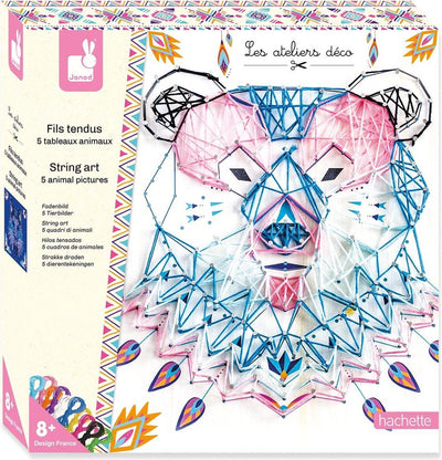 Janod - studio - déco corde à ongles - animaux