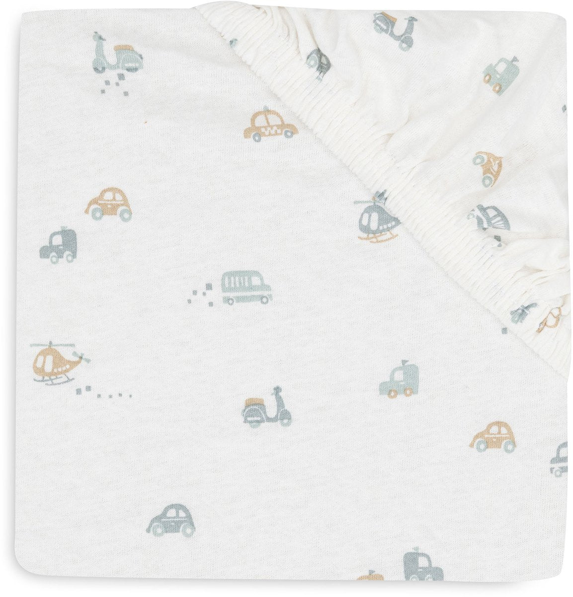 Jollein bébé - drap housse jersey 60x120cm - lit bébé - coton doux - en déplacement