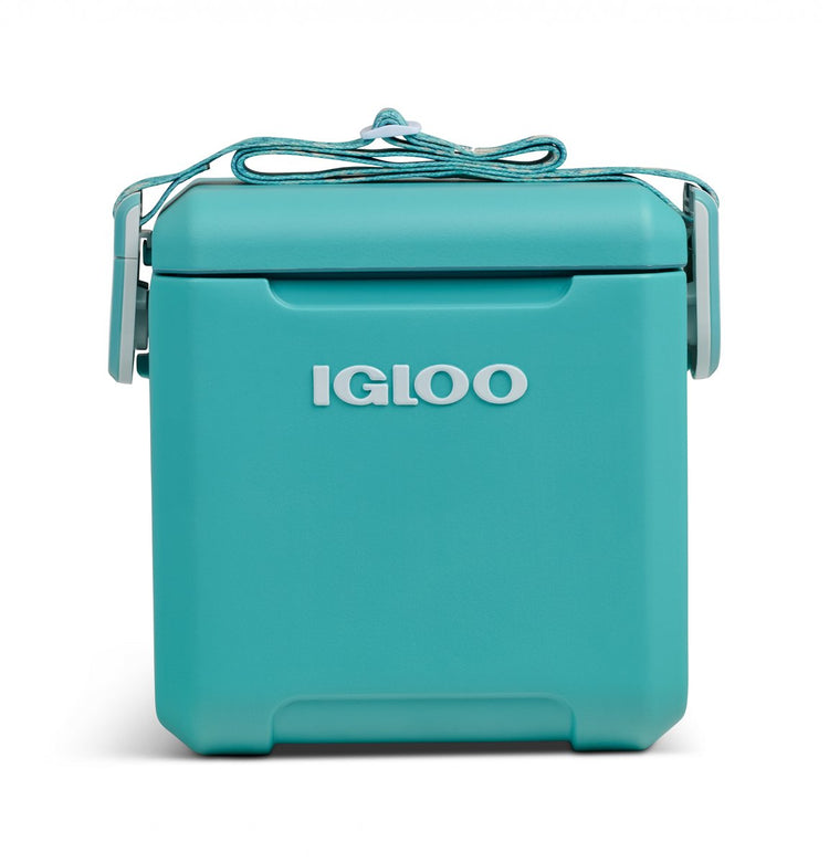 Glacière Igloo tag-a-long Too Remix - isolée - couvercle verrouillable - sangle de transport - lagon