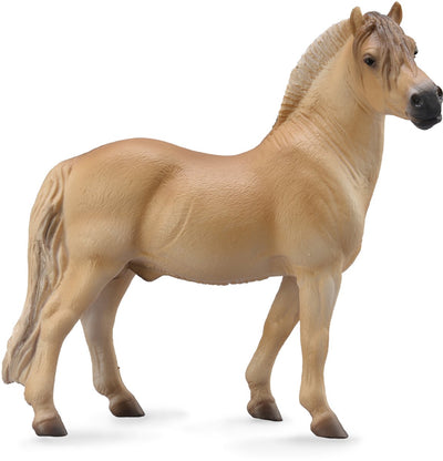 Figurine Collecta - étalon du fjord - (xl) - chevaux - peint à la main - miniature