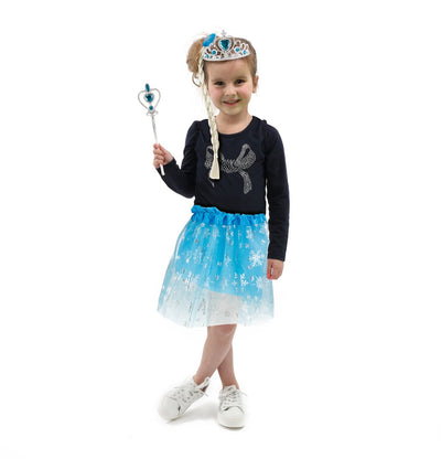 TOI-TOYS ICE avec tutu, diadème et princesse staf