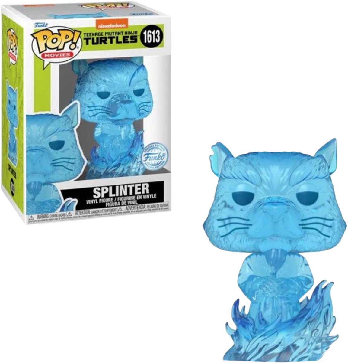 Funko-pop ! animation : tortues ninja adolescentes mutantes - éclat (esprit) #1613 édition spéciale exclusive