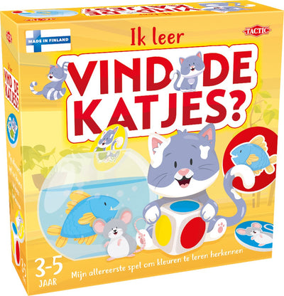 Tactic trouve le jeu pour enfants des chatons