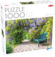 Allée de glycines en fleurs Tactic - Puzzle - 1000 pièces - Allée de jardin de glycines en fleurs - Ambiance nature et jardin apaisante - Haute qualité scandinave