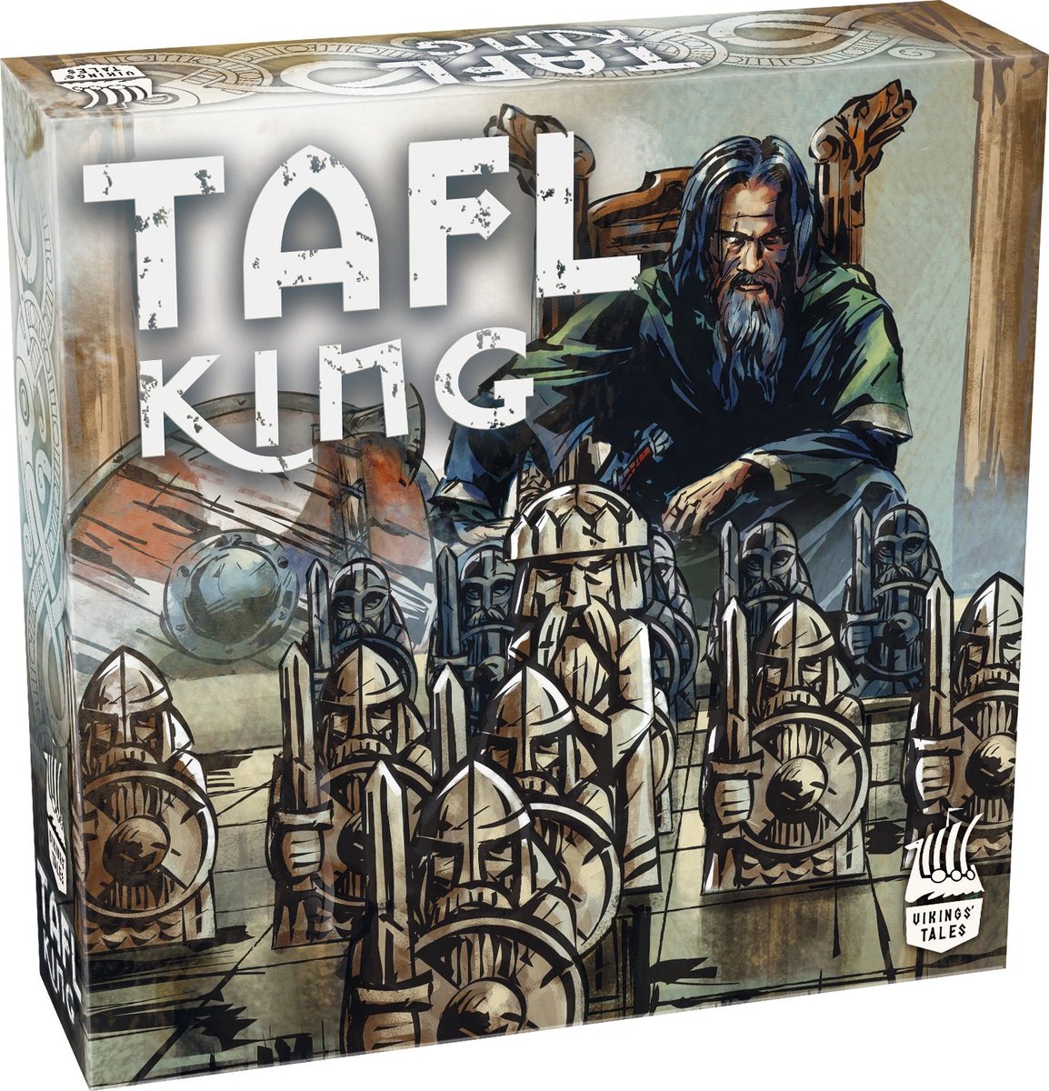 Contes des Vikings tactiques: Tafl King Boordspel