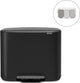 Poubelle Brabantia bo - 3 x 11 litres - tri des déchets - noir mat