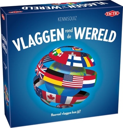 Drapeaux tactiques du monde entier - jeu de société - reconnaissance des drapeaux et quiz topographique - jeu familial éducatif - 2-6 joueurs - haute qualité scandinave