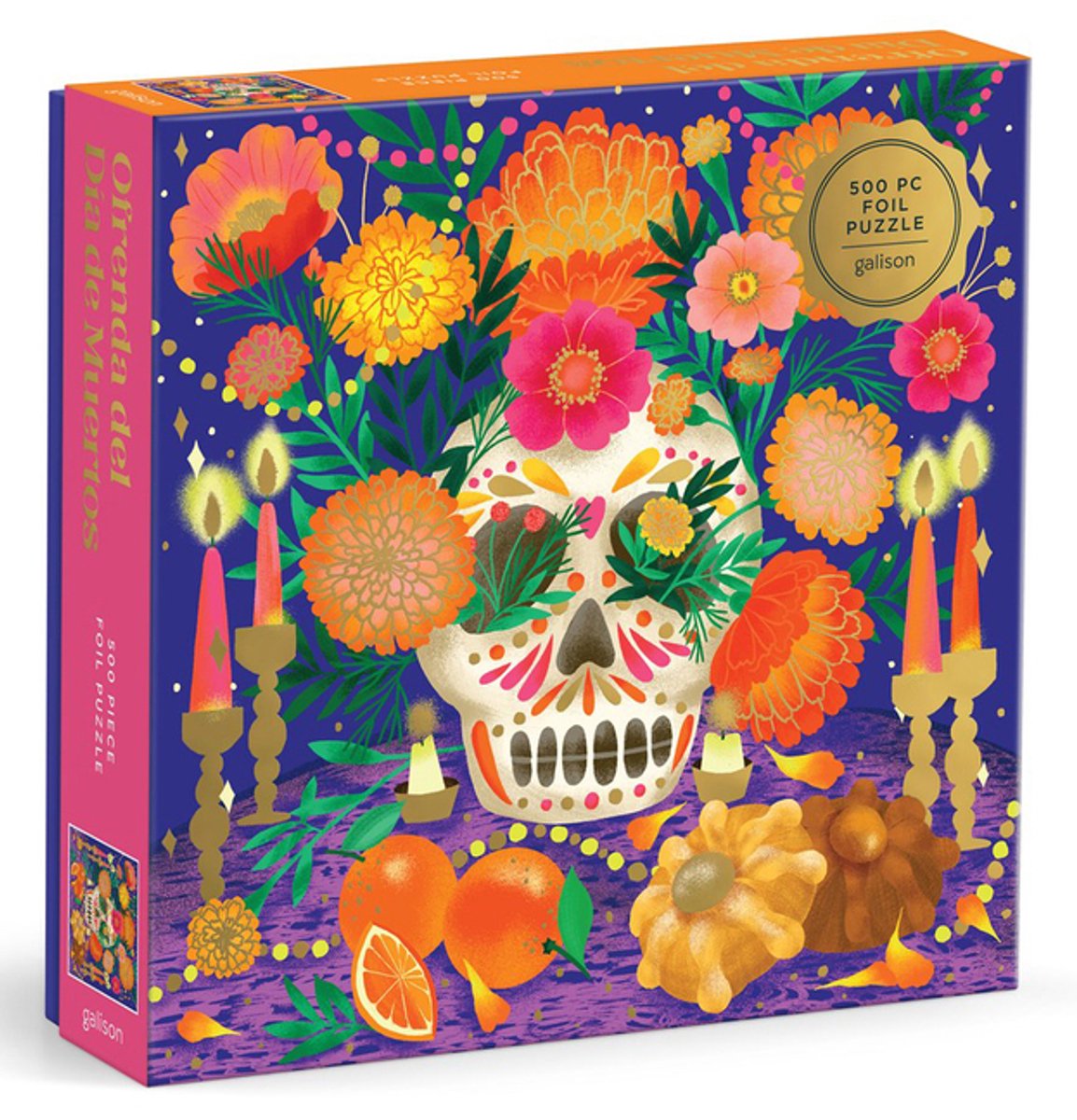 Ofrenda del dia de muertos Puzzle en aluminium de 500 pièces
