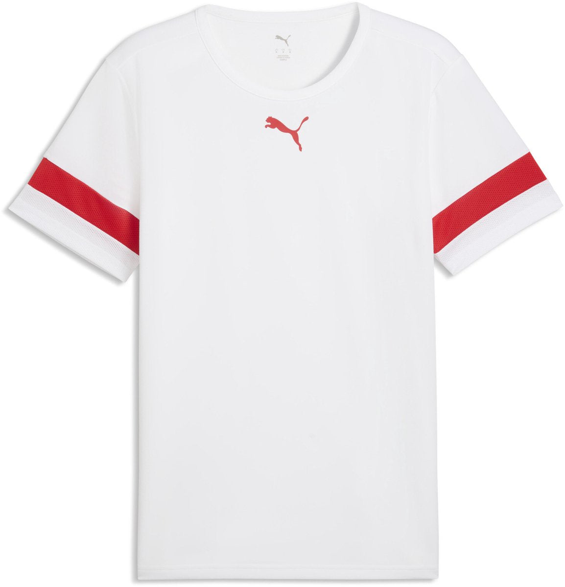 Maillot de sport Puma Individualrise Jersey pour homme - blanc- rouge