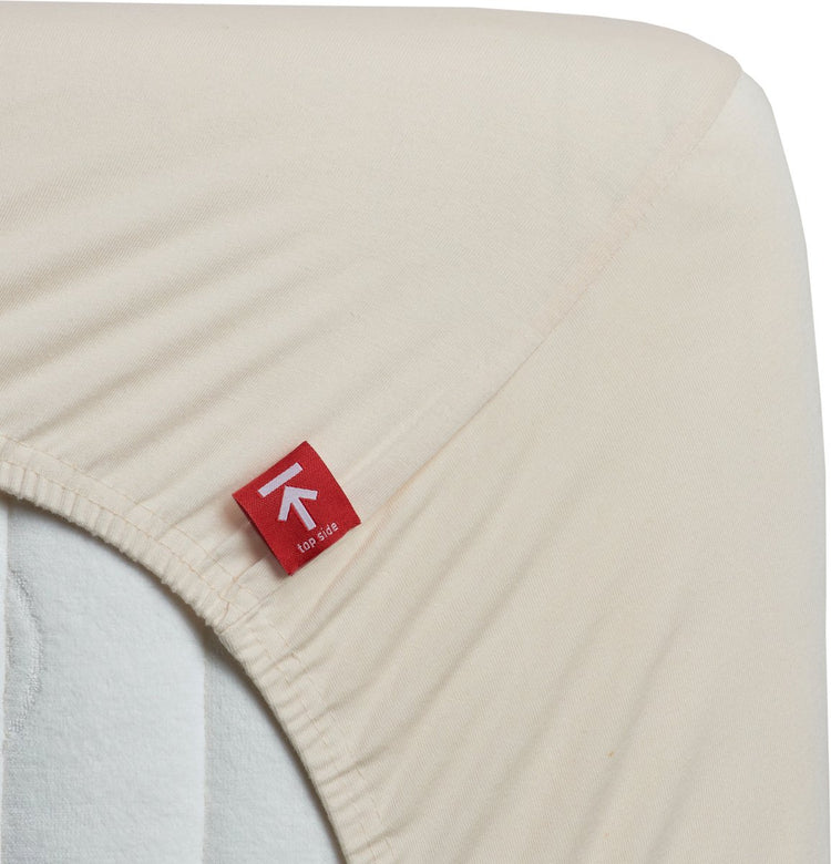 Beddinghouse - jersey - surmatelas fendu - drap-housse - 160x220 cm - naturel