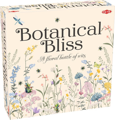 Tactic Botanical Bliss – Jeu de société – Jeu de pose stratégique avec fleurs – Bataille tactique colorée – Jeu familial – 2 à 4 joueurs – à partir de 8 ans