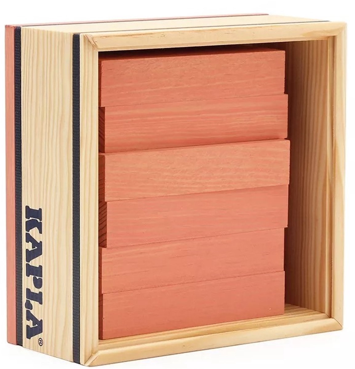 Kapla - couleur - jouets de construction - rose - 40 planches