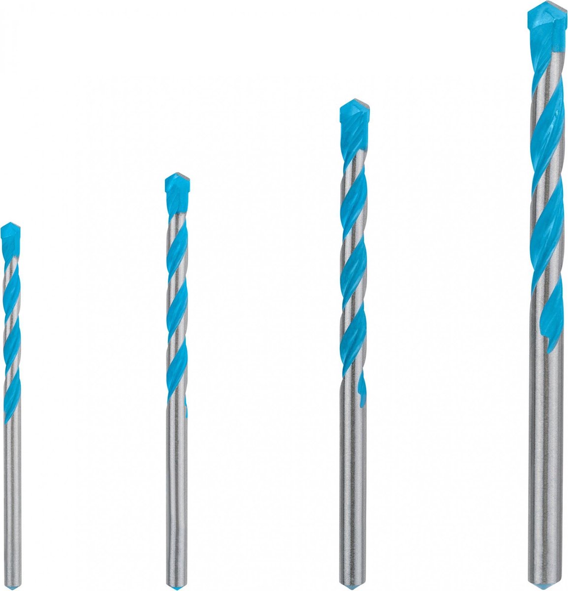 Jeu de 4 forets universels Bosch Expert Line : 4 5 6 8 mm