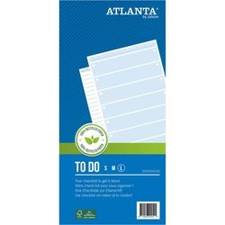 Djois Atlanta bloc-notes à faire grand 15 x 29,7 cm blanc