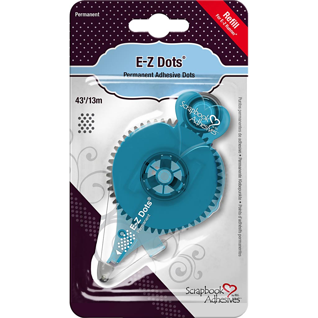 E -Z Runner® - Recharge, points, permanent, b: 8 mm, 15 m 1 rouleau