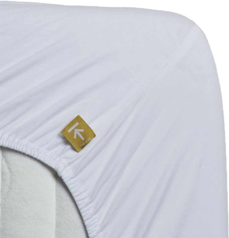 Beddinghouse - jersey stretch - drap-housse surmatelas - 90x220 cm - blanc