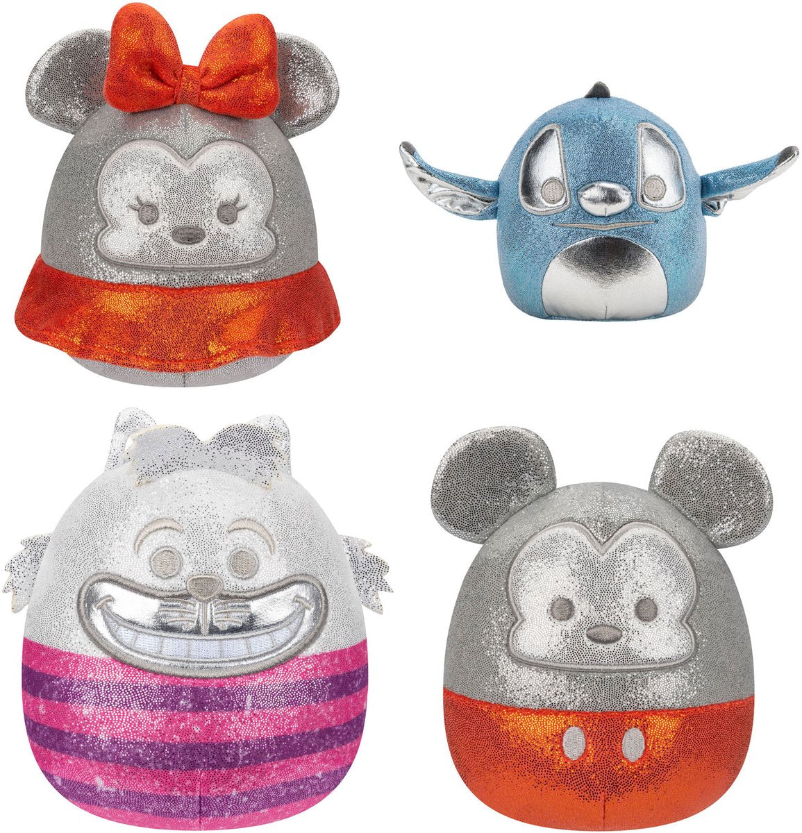 Squishmallows Disney 100e anniversaire 4pack set1 - 5 pouces squishmallow (avec certificat d'adoption)