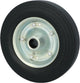 Roue de secours Carpoint pour roue avant (ean 8711293053773) - jante en métal et roue en caoutchouc plein - roue 200x50mm - capacité de charge de 150kg
