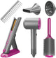 Woopie petit set de coiffure accessoires lisseur sèche cheveux - uni