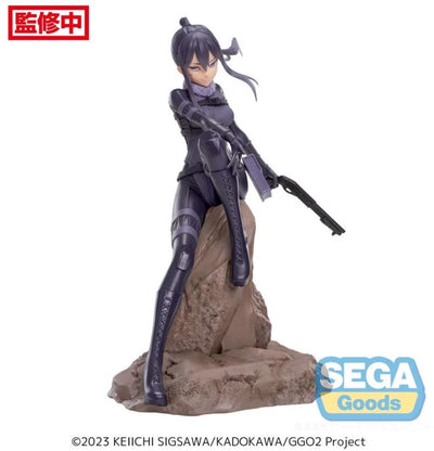 Alternative à Sega Sword Art Online : Gun Gale Online II Lumista Statu PVC Statue Pitohui 20 cm