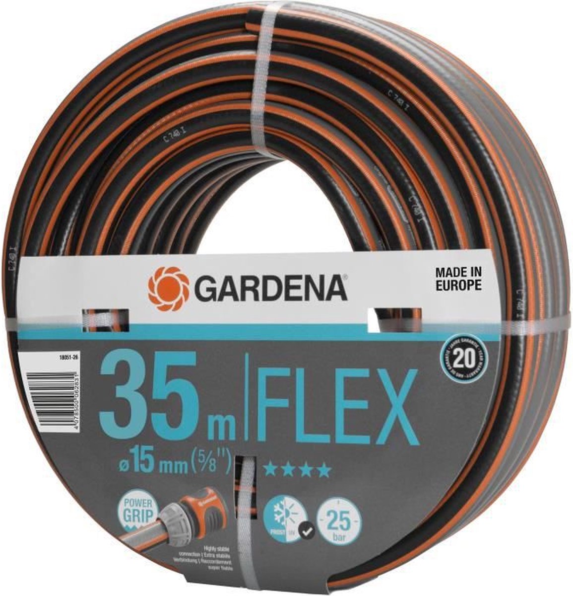 Gardena - tuyau flexible - ø 15 mm
