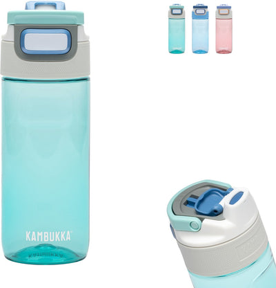 Gourde Kambukka Elton 500 ml - vert glacier avec couvercle 3 en 1 et nettoyage facile