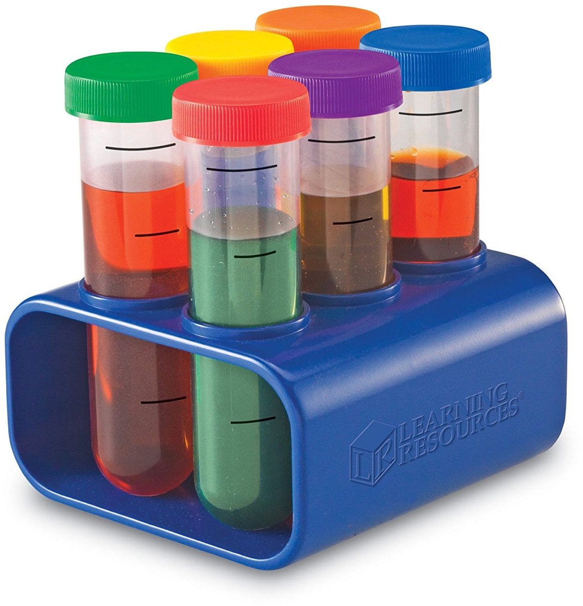 Learning resources Primary Science® Tubes à essai géants avec support - 3+