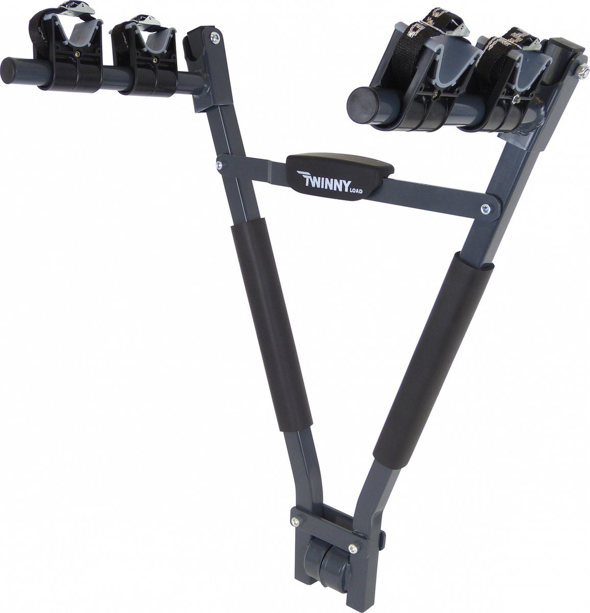 Porte-vélos facile 30 kg 2 vélo en acier noir