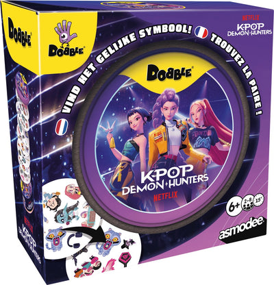 Dobble zygomatique : chasseurs de démons kpop - jeu de cartes - jeu de réaction pour enfants adultes - jeu de voyage pour les fans de chasseurs de démons kpop