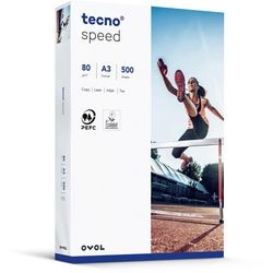 Papier tecno speed 80 a3 g m2 500 feuilles.