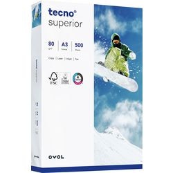 Papier tecno supérieur 80 a3 g m2 500 feuilles.