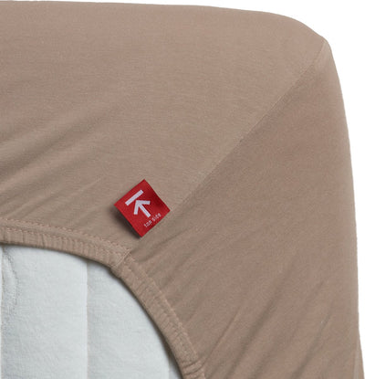 Beddinghouse - jersey - drap-housse surmatelas - 160x220 cm - taupe